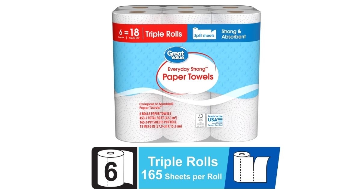 everyday strong paper towels