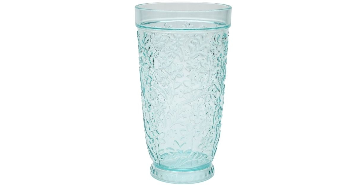 ditsy ebossed tritan tumbler