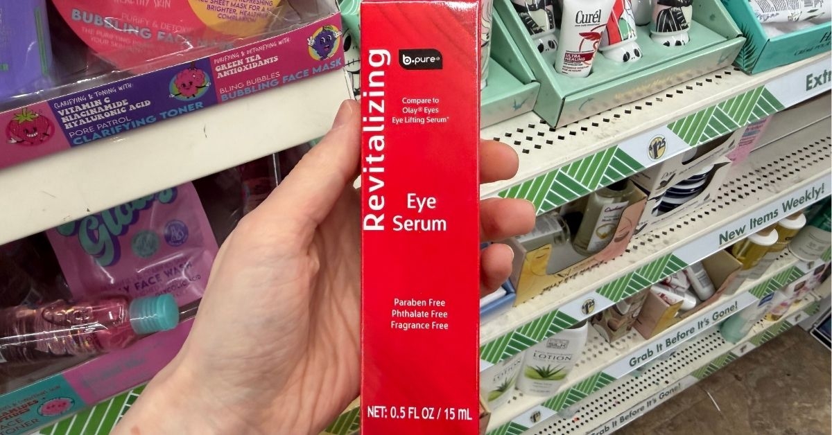 b pure revitalizing eye serum