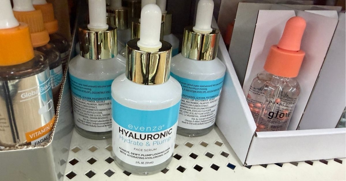 evenza hyaluronic acid face serum
