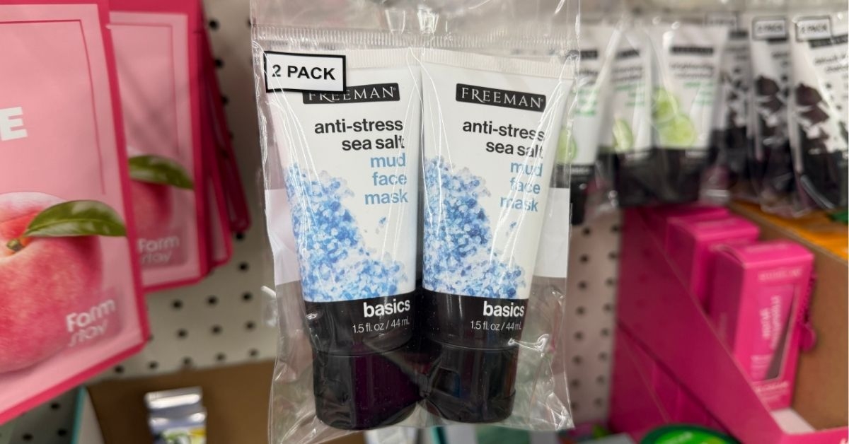 anti-stress sea salt mud face mask