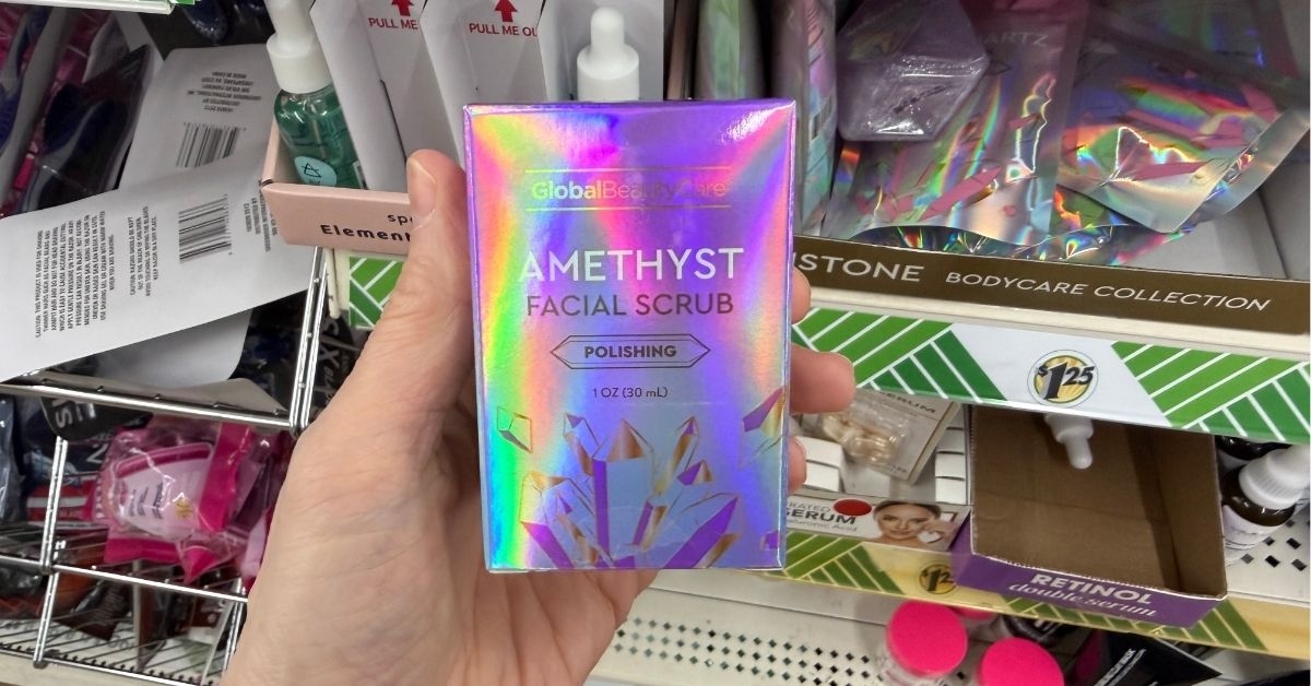 amethyst facial polishing scrub
