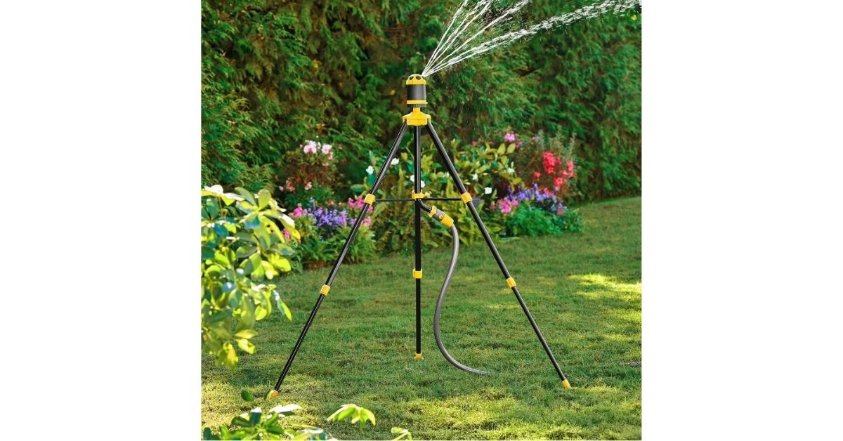 telescoping tripod sprinkler