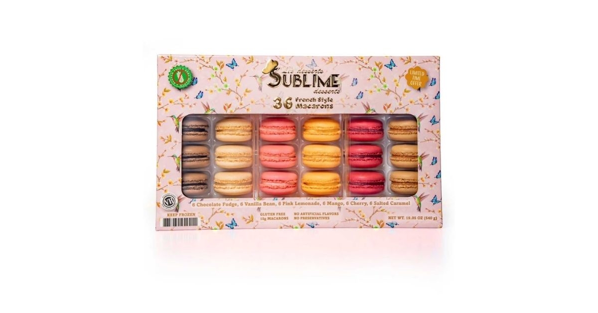 sublime desserts macarons