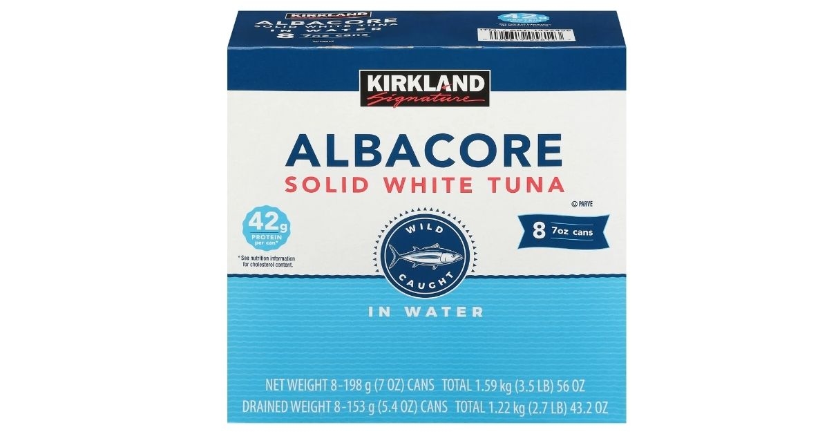 albacore solid white tuna in water