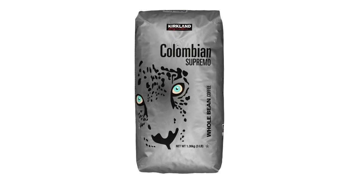 colombian supremo coffee whole bean