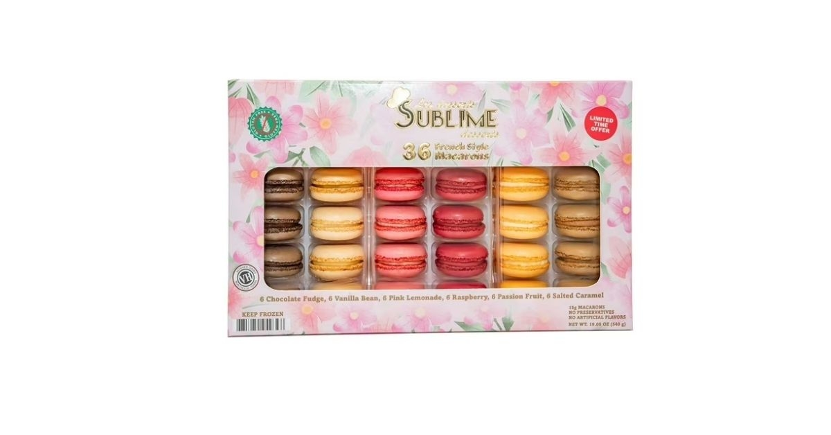 sublime desserts macarons