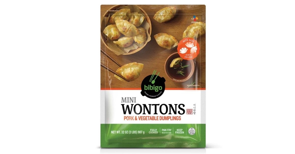 pork and vegetable dumplings