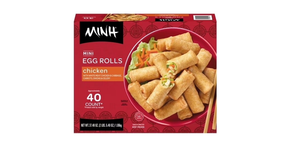 mini chicken egg rolls