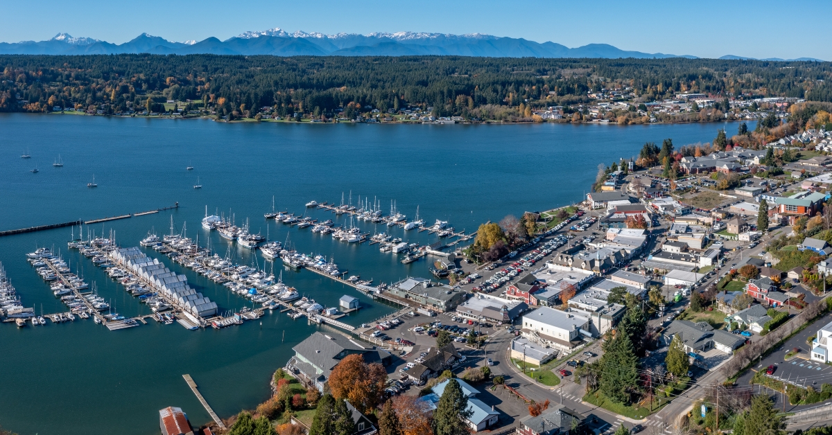 poulsbo aerial view