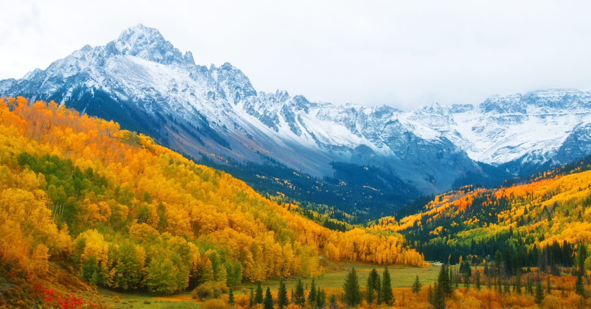 mount sneffels near ridgway colorado