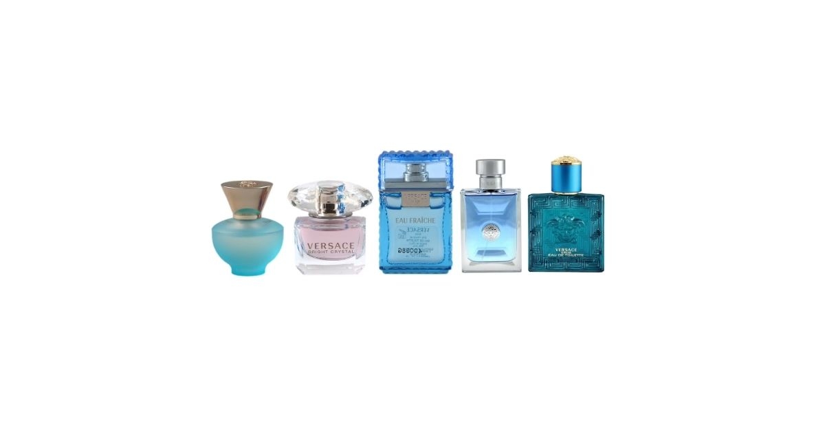 versace miniatures perfume collection