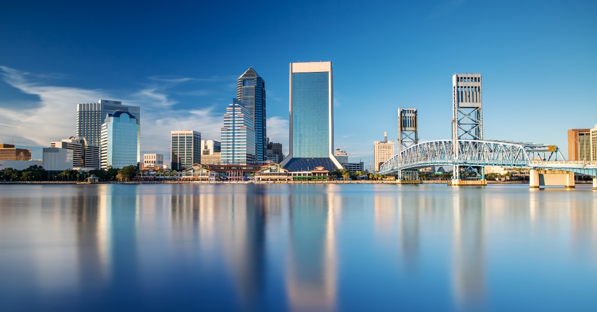 skyline of jacksonville florida