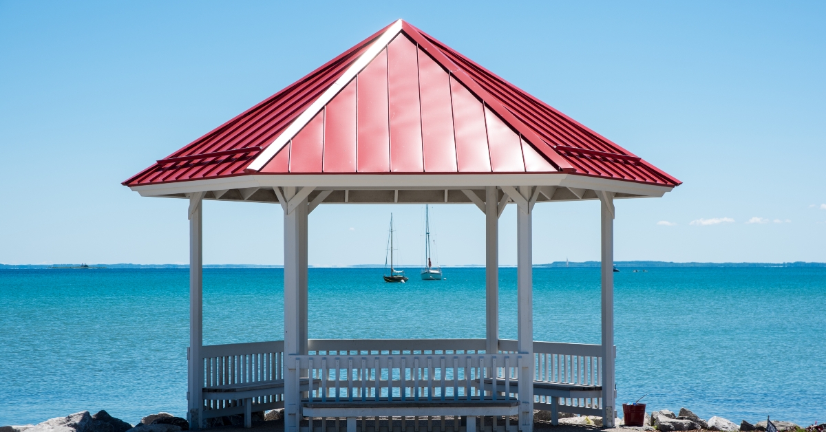 red roof gazebo northport