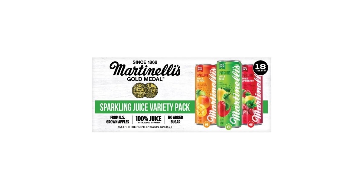 martinellis sparkling juice variety pack