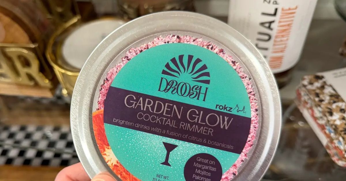 droosh garden glow cocktail rimmer