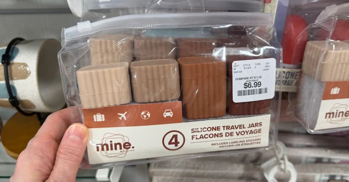 mine silicone travel jars