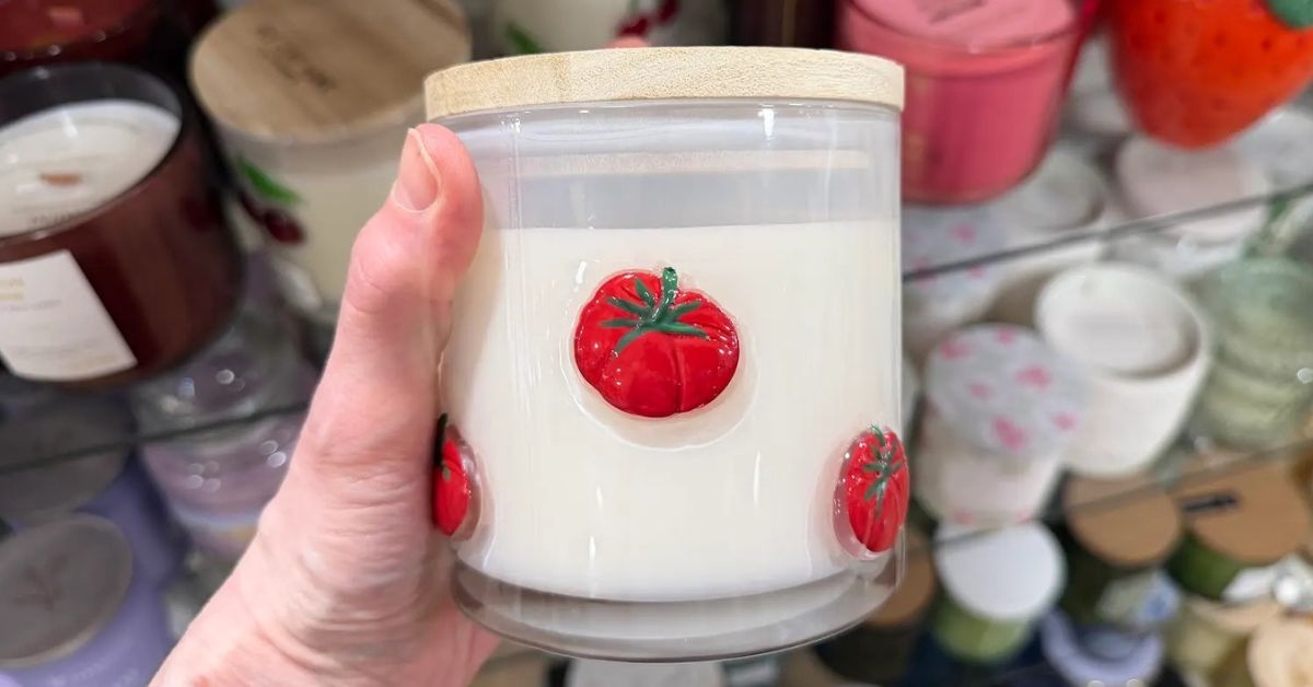 red leaf home jar candle
