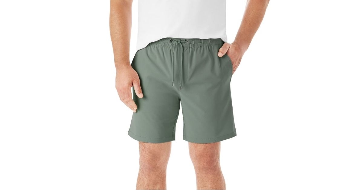 tech pull on shorts