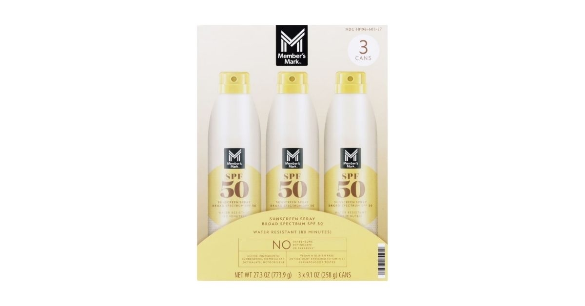 sunscreen spray