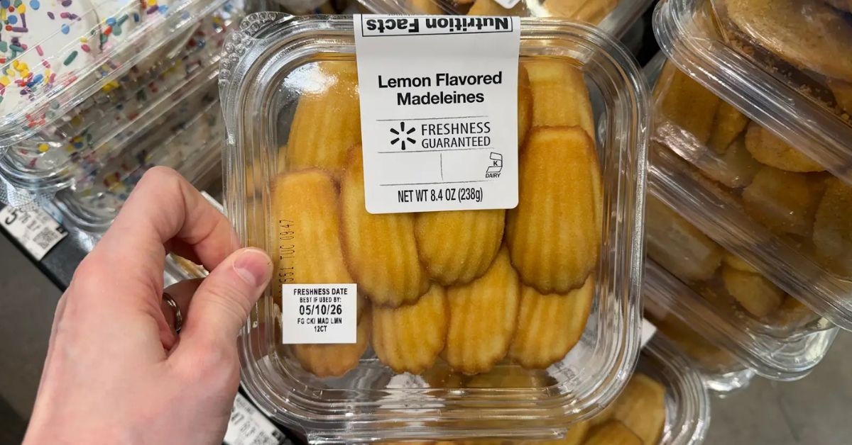 lemon flavored madeleines