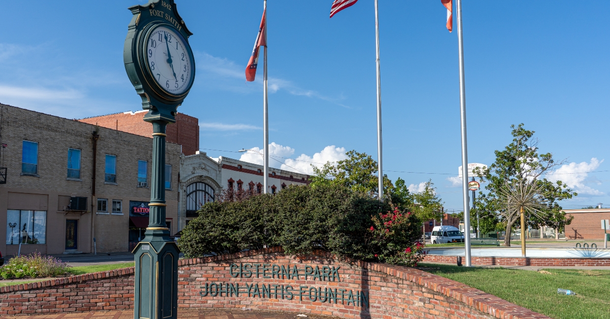 Fort Smith's sister city, Cisterna di Latina, Italy