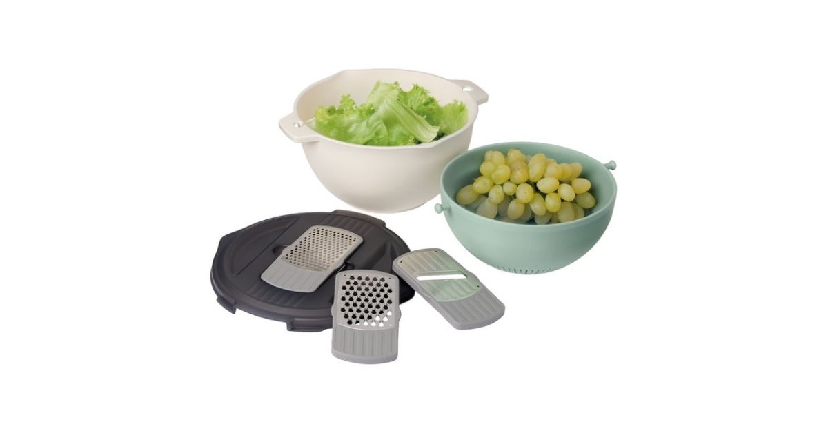 rinse drain colander set