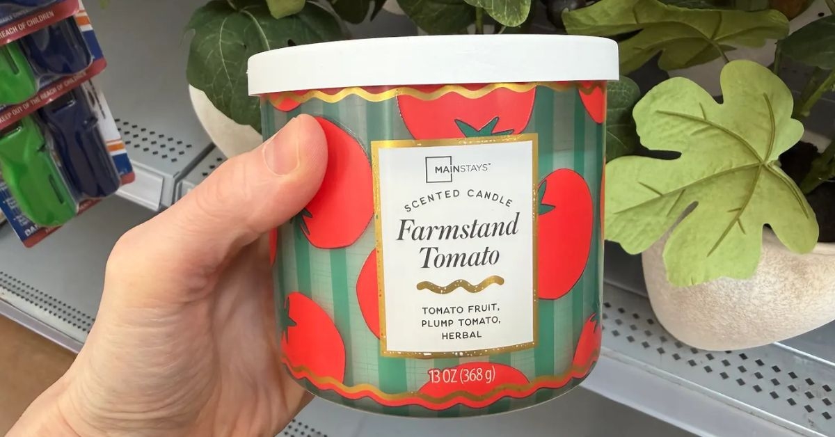 farmstand tomato scented candle