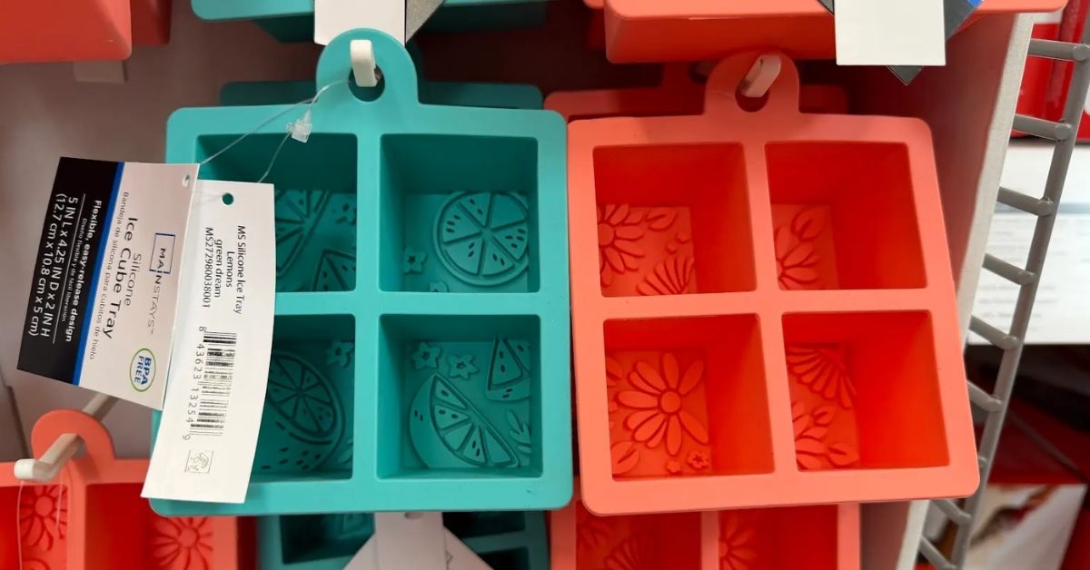 mainstays silicone ice cube tray