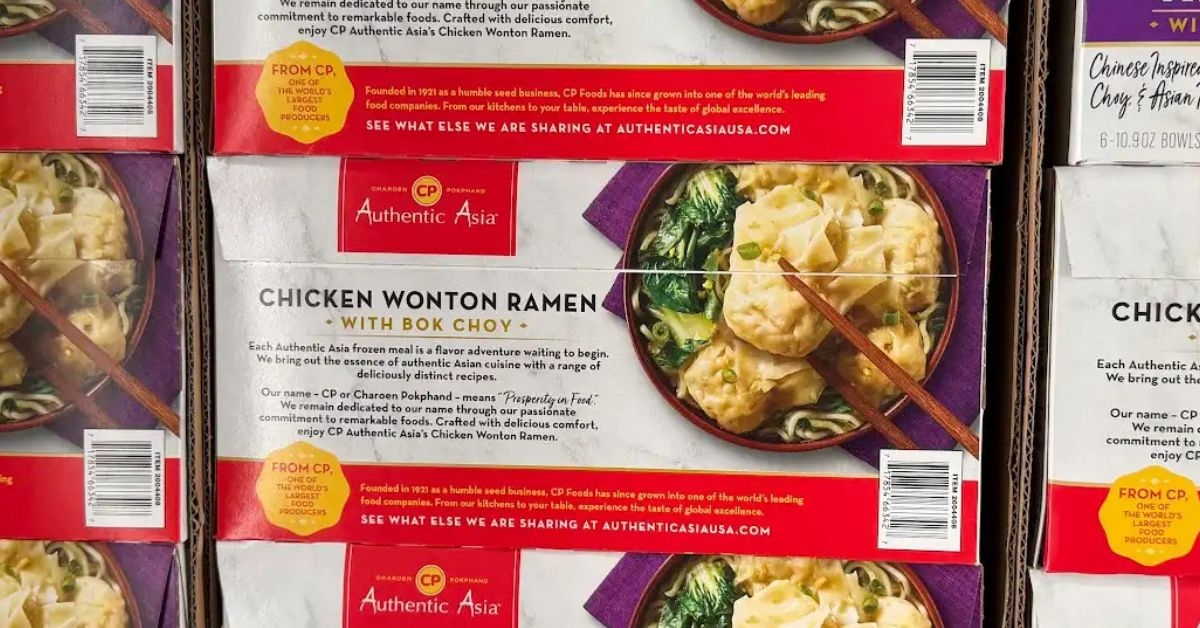 chicken wonton ramen with bok choy