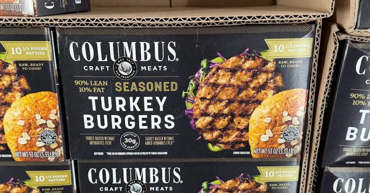 columbus turkey burgers