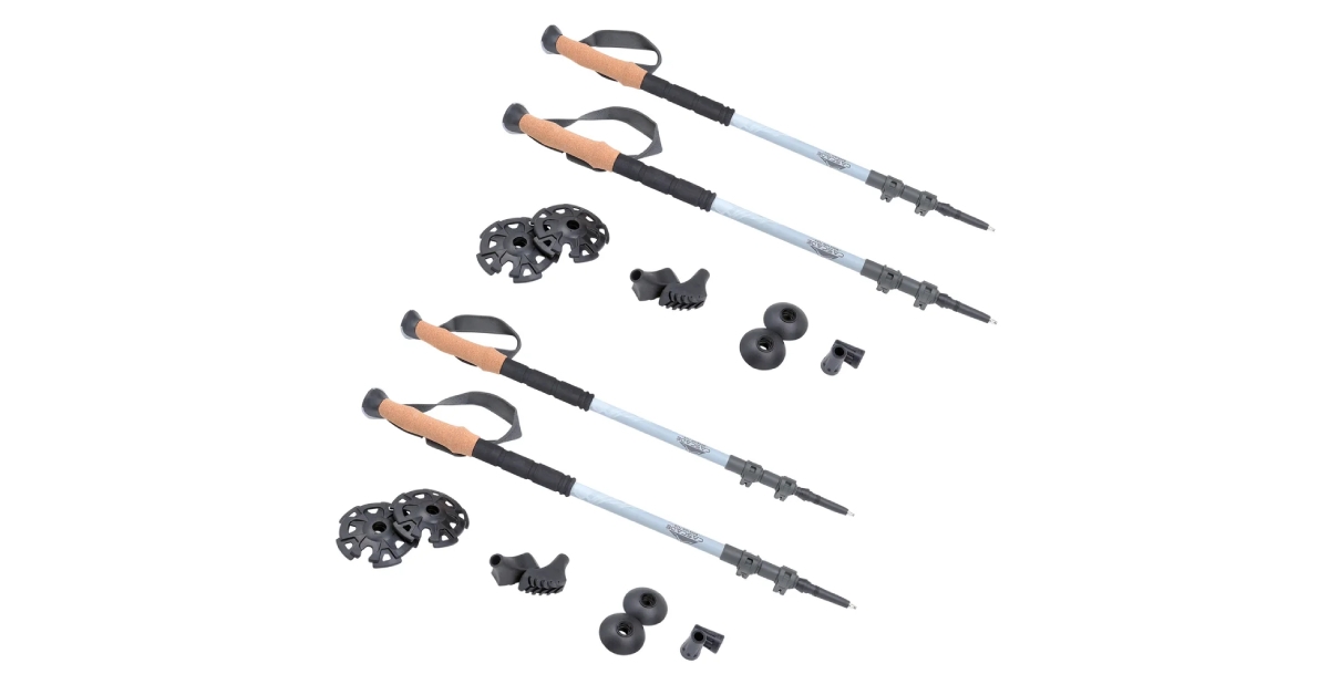 cascade mountain tech carbon fiber trekking poles