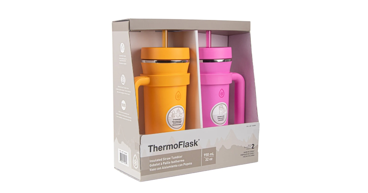 thermoflask double wall insulated tumblers