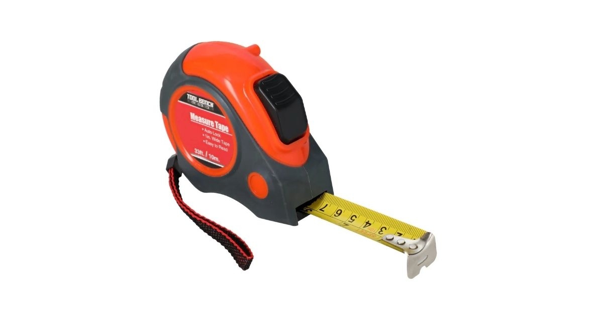 tool bench auto lock measuring tape
