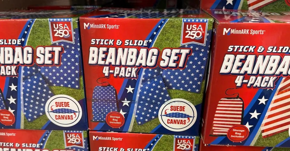 sports stick and slide beanbags
