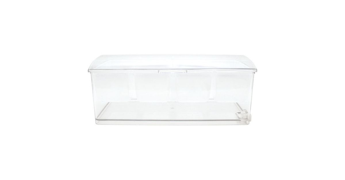 clear caddy