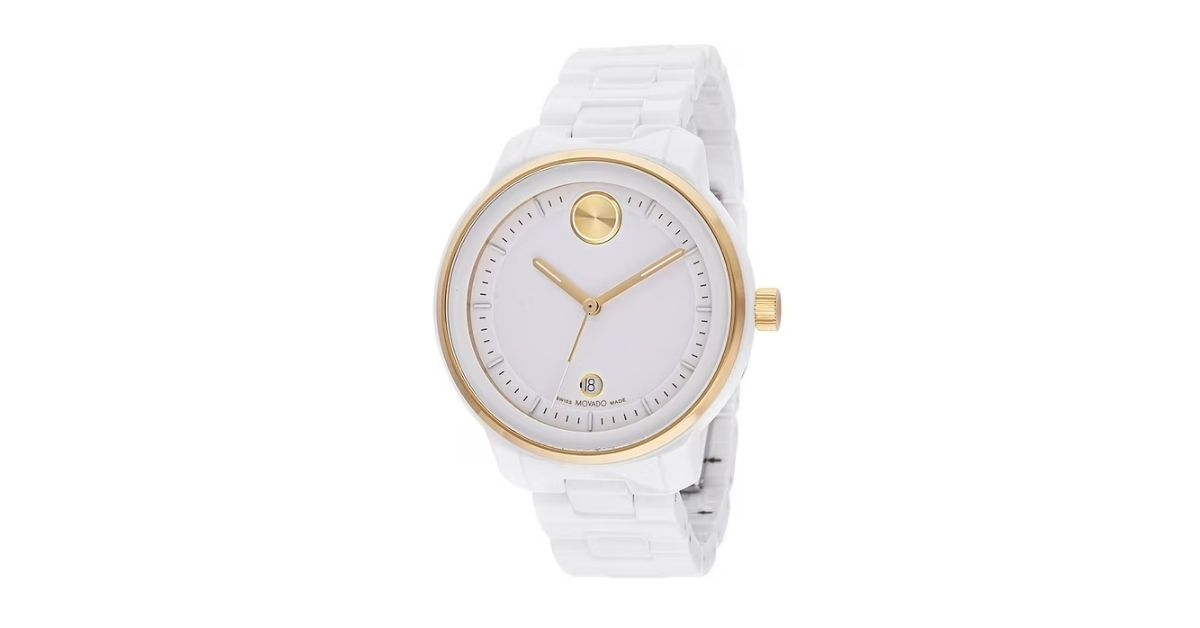 bold quartz bracelet watch