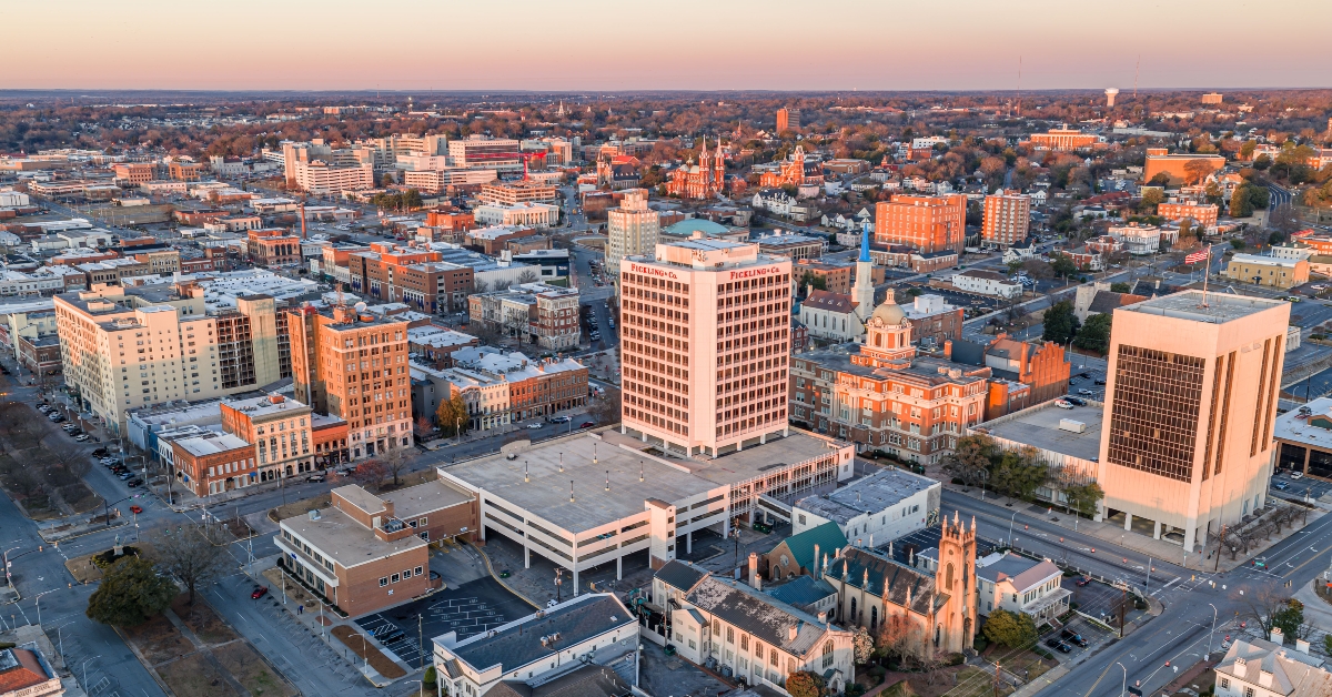 Macon, Georgia downtown