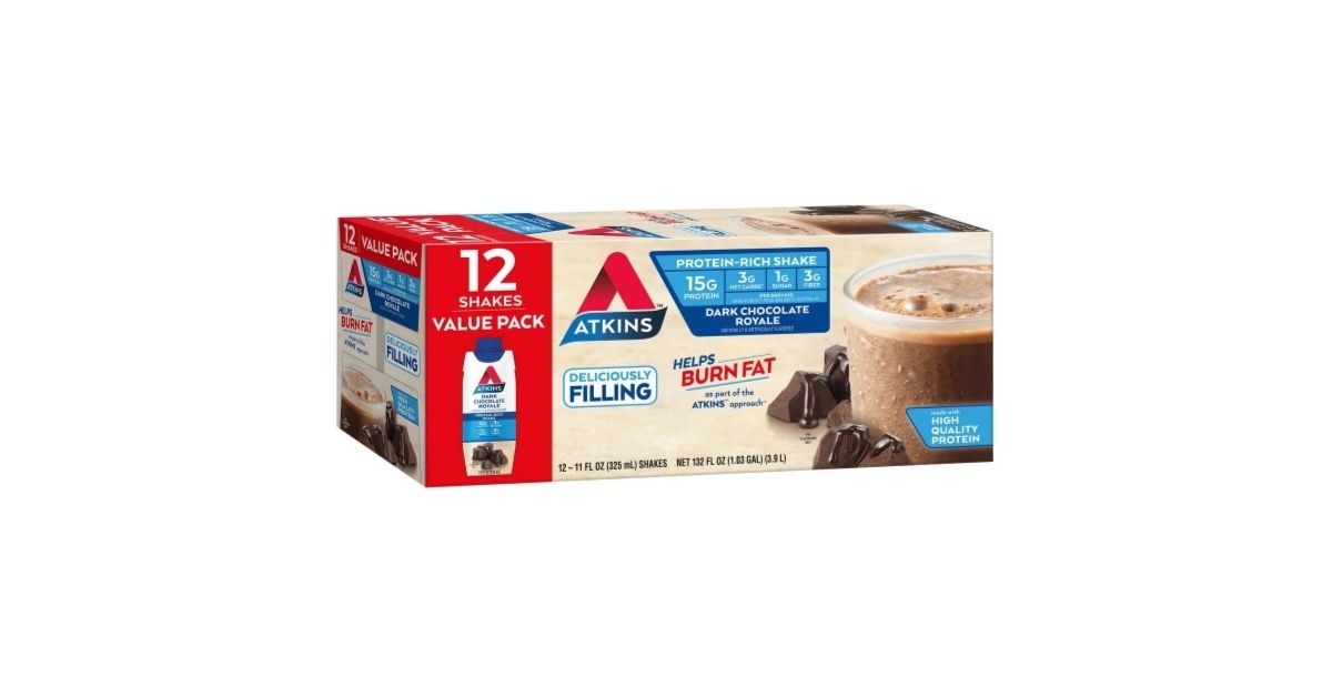high protein shake