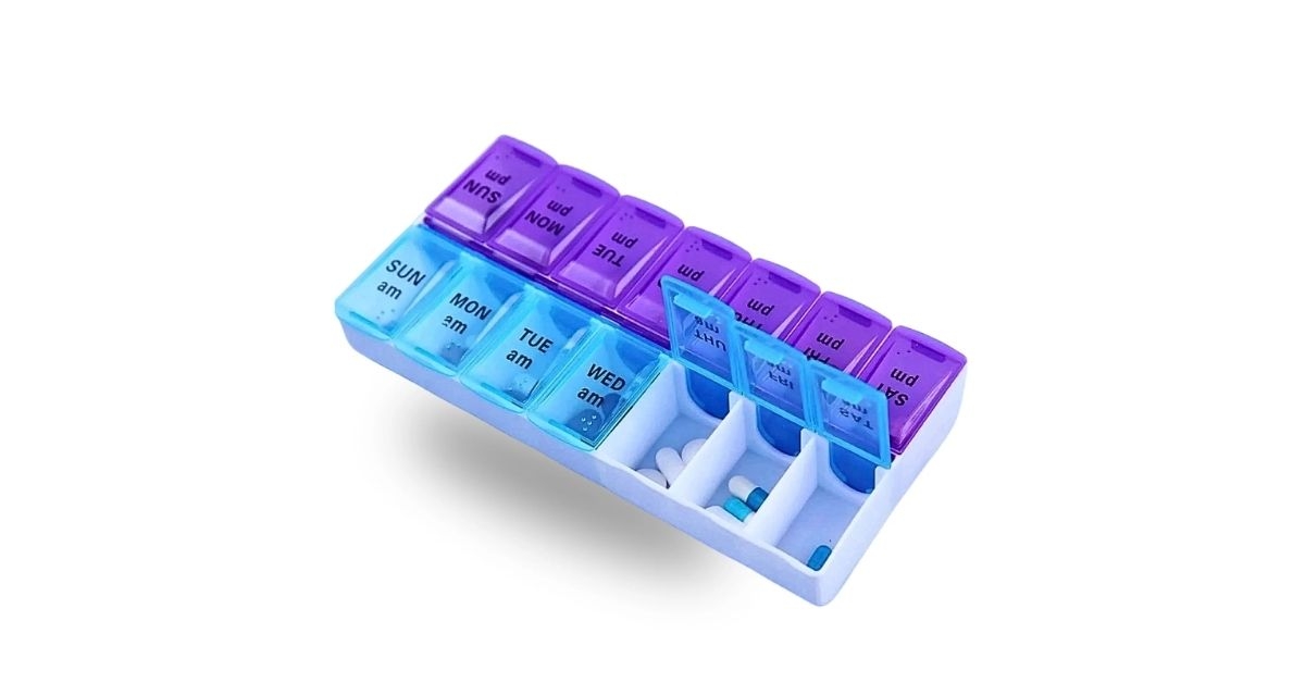 weekly pill organizer