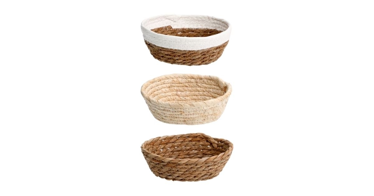 shore living woven basket