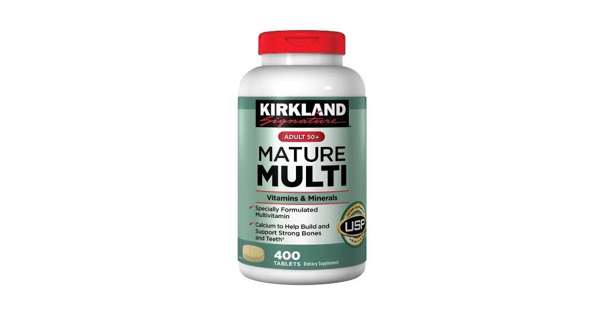 adult 50 mature multi-vitamins minerals