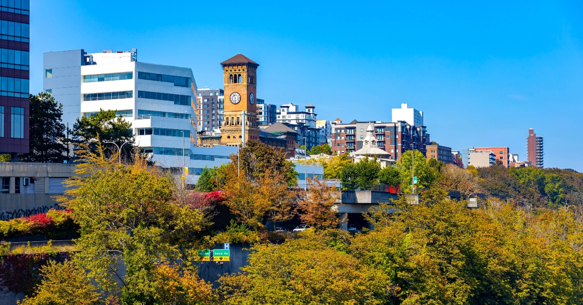 tacoma downtown cityscape