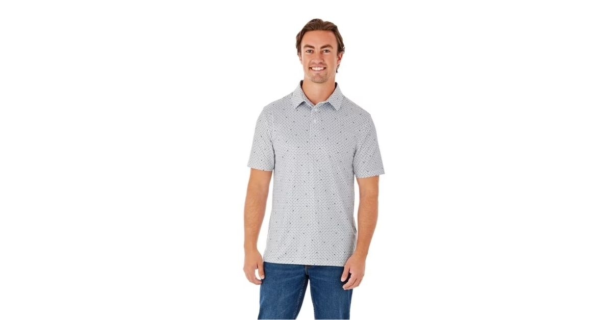 mens pattern polo