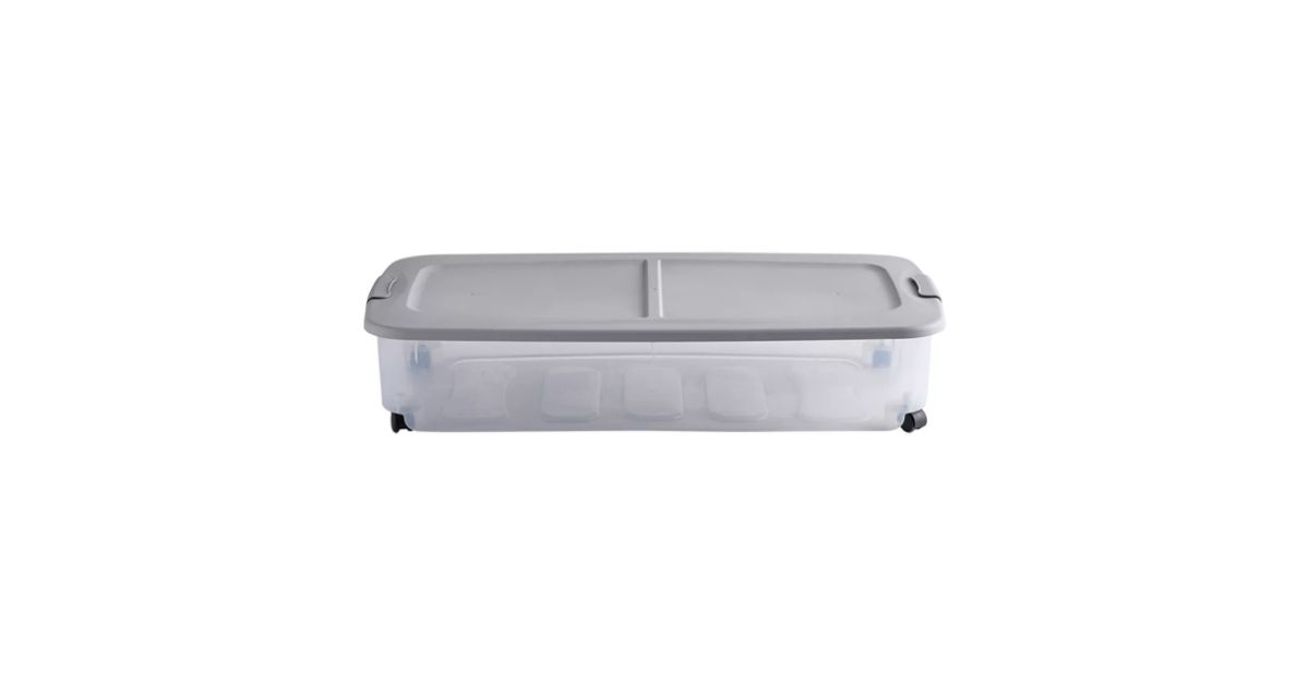 underbed latching storage box