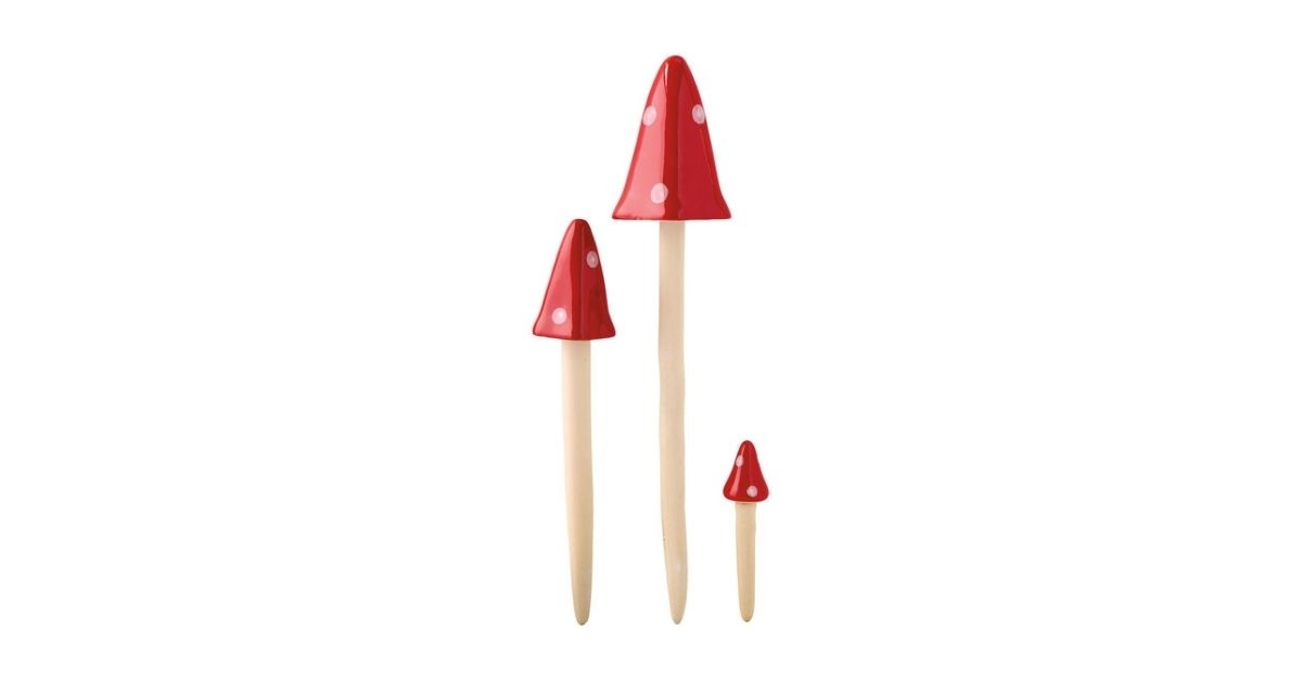 ceramic garden stakes