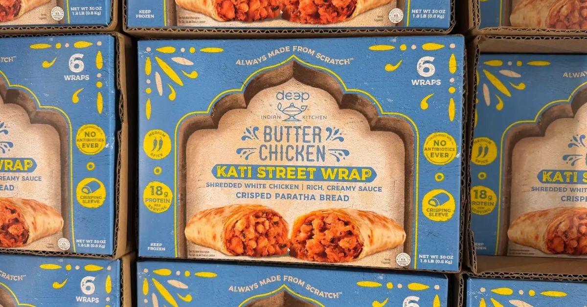 deep butter chicken kati street wraps