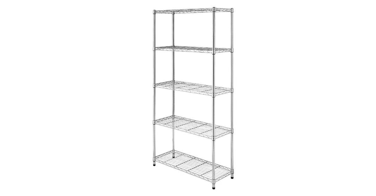 whitmor adjustable freestanding storage shelves