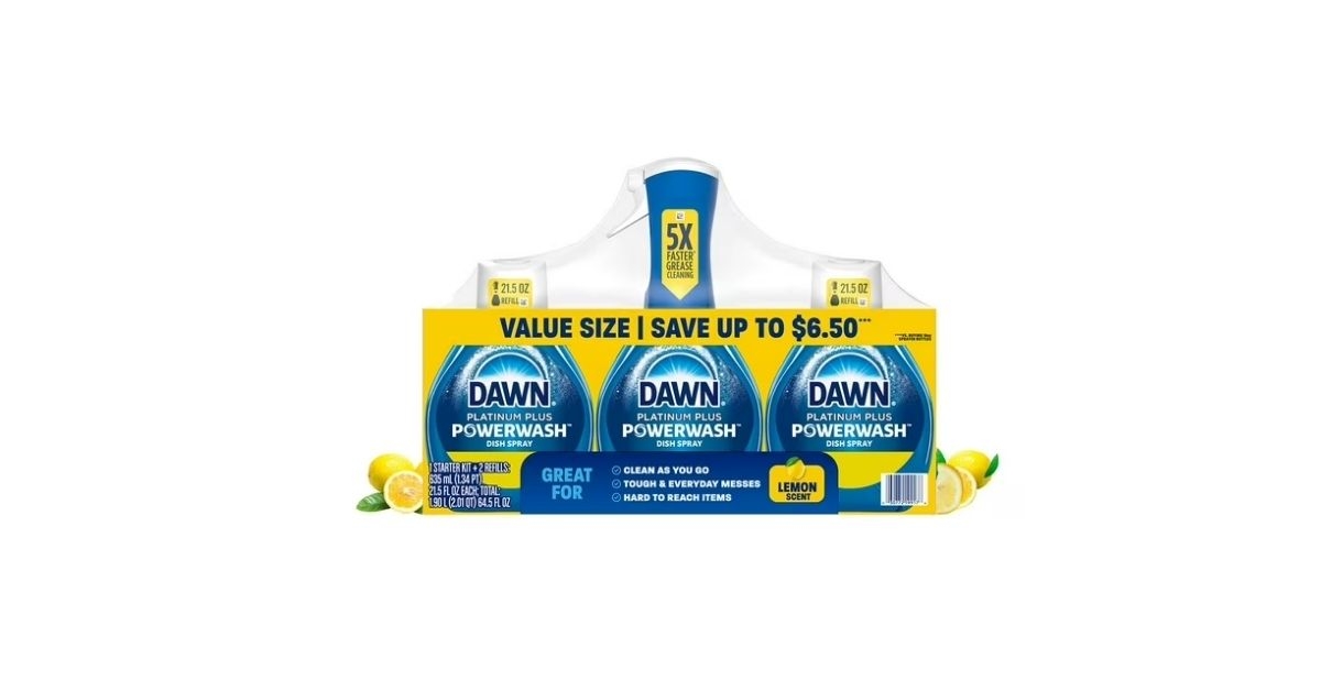 powerwash dish spray bottle set