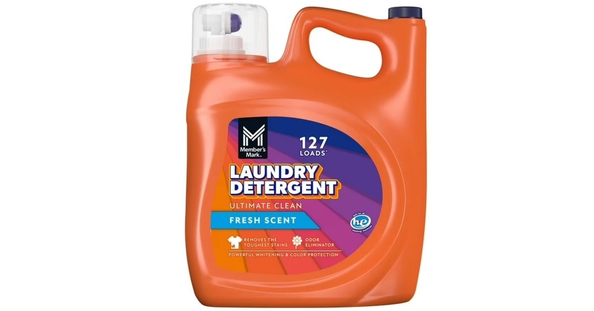 liquid laundry detergent